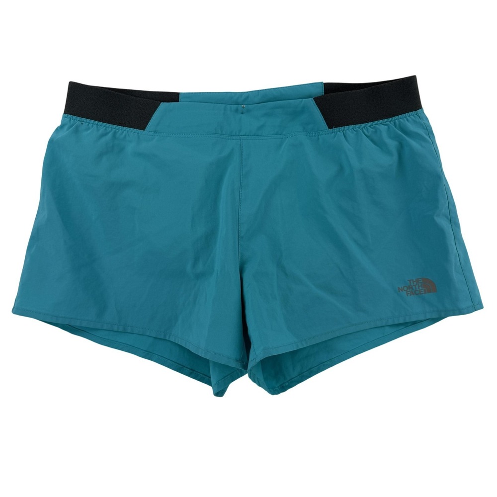 The North Face Shorts Womens Medium Blue FlashDry Athletic 3 Inseam Lined